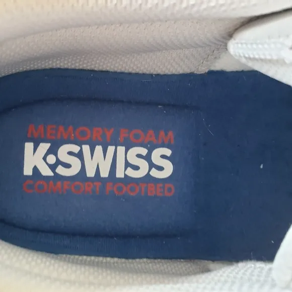 K-Swiss Memory Foam Lace Up Sneakers Shoes Women's Size 11 NEW - No Box