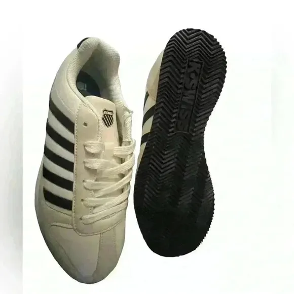 K-Swiss Shoes Men 7  Arvee Training Sneakers Tan And Black Low Top Lace