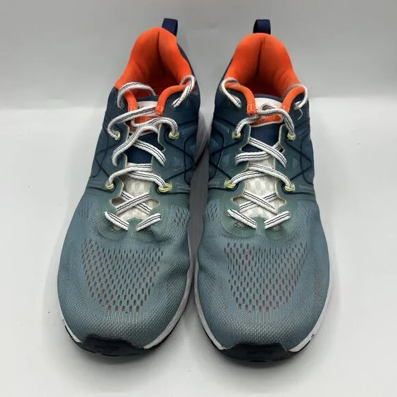 Karhu Fusion Ortix 2020 Mens Size 8.5 Running Shoes Blue Orange Athletic F100285
