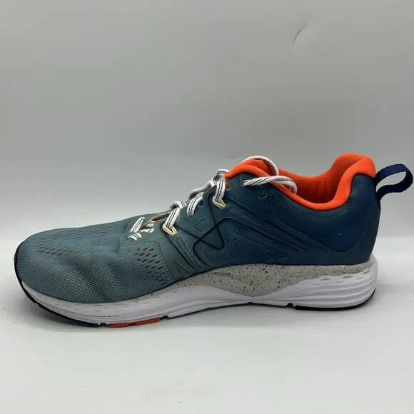 Karhu Fusion Ortix 2020 Mens Size 8.5 Running Shoes Blue Orange Athletic F100285