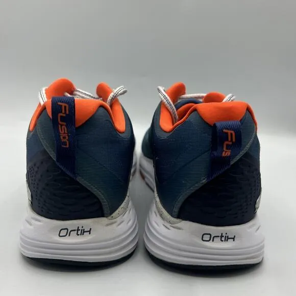 Karhu Fusion Ortix 2020 Mens Size 8.5 Running Shoes Blue Orange Athletic F100285