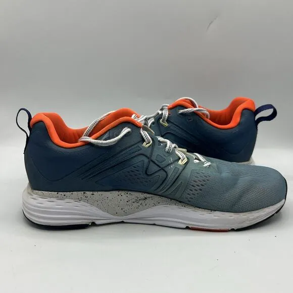 Karhu Fusion Ortix 2020 Mens Size 8.5 Running Shoes Blue Orange Athletic F100285