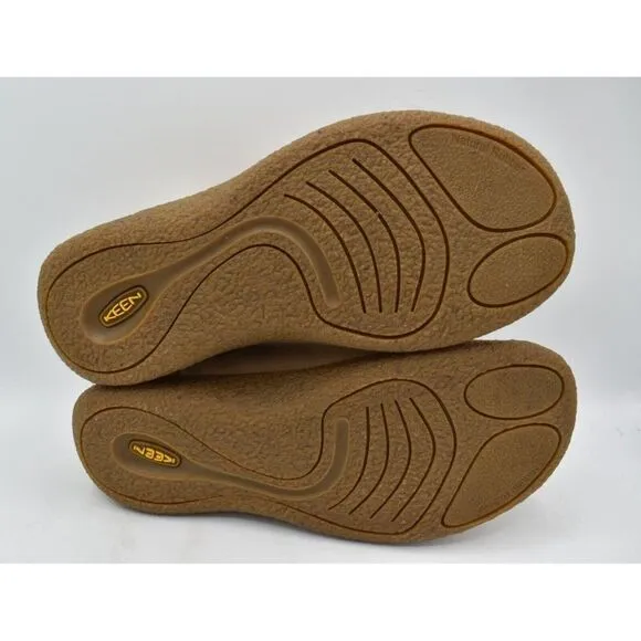 Keen Womens Size 8 Mosey Chelsea Leather Pull On Safari Birch Boots Shoes