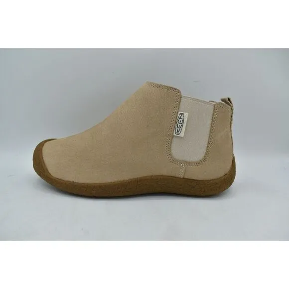 Keen Womens Size 8 Mosey Chelsea Leather Pull On Safari Birch Boots Shoes