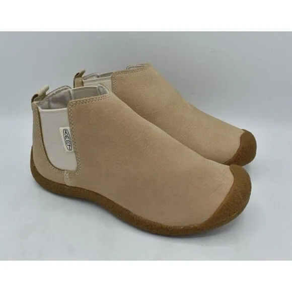 Keen Womens Size 8 Mosey Chelsea Leather Pull On Safari Birch Boots Shoes