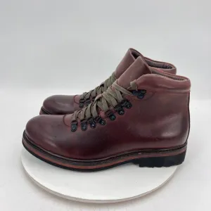 Kenneth Cole Reaction Climb The Rope Men Size 10.5M Dark Brown Leather Boot