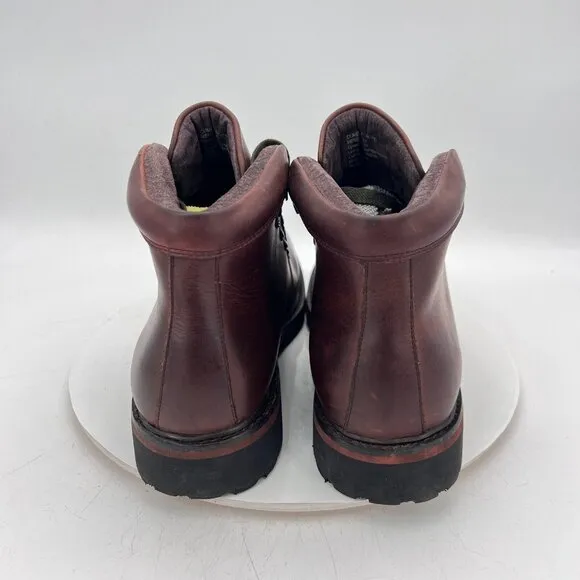 Kenneth Cole Reaction Climb The Rope Men Size 10.5M Dark Brown Leather Boot