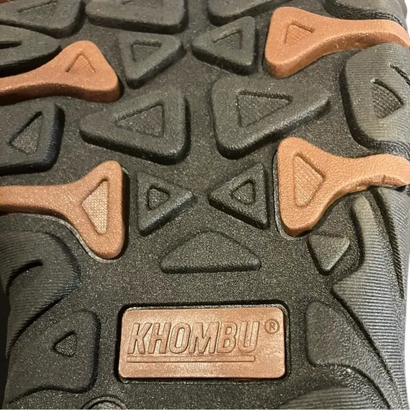 KHOMBU Liam Memory Foam Slip On Water Resistant Shoes Beige Suede Size 12