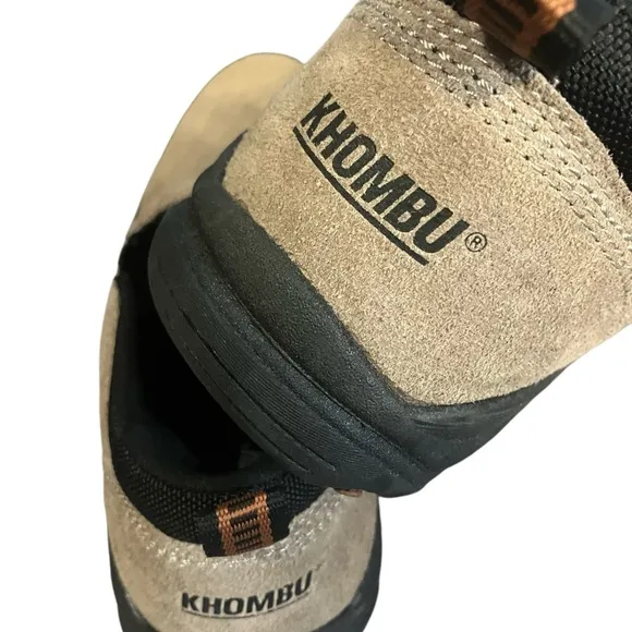 KHOMBU Liam Memory Foam Slip On Water Resistant Shoes Beige Suede Size 12