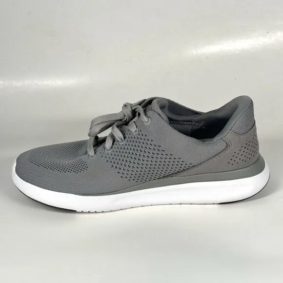 Kizik Shoes Lima Slip On Sneaker Hands Free Breathable Gray Men 9 Women 10.5 2E