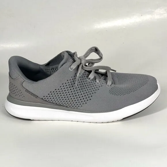 Kizik Shoes Lima Slip On Sneaker Hands Free Breathable Gray Men 9 Women 10.5 2E