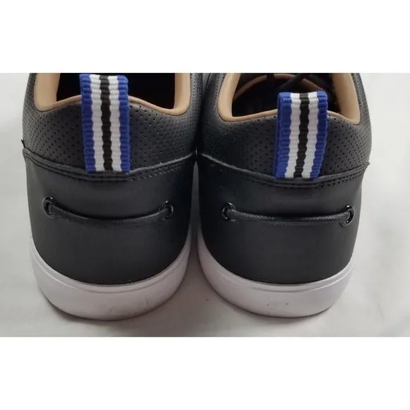 Lacoste Men's Sz. 11.5  Bayliss 119 1 U Black/White Leather Sneaker