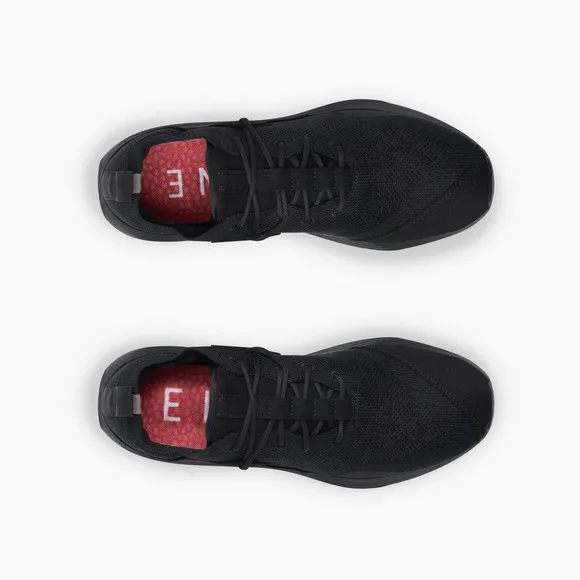 LANE-EIGHT Men's HIIT Trainer Warm ALL BLACK MENS 10.5 NIB MSRP $150.00