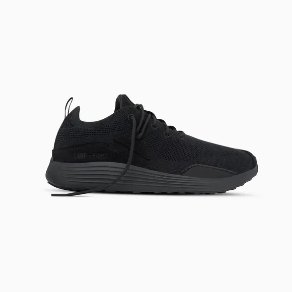 LANE-EIGHT Men's HIIT Trainer Warm ALL BLACK MENS 10.5 NIB MSRP $150.00
