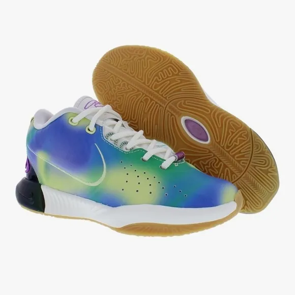 LEBRON XXI SE &quot;MOVIE NIGHT&quot; YOUTH SIZE 6.5 NEW MULTI-COLOR