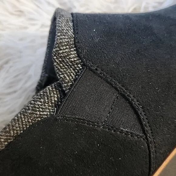 Life Stride Zion Sneaker Faux Suede Boots Womens 8.5
