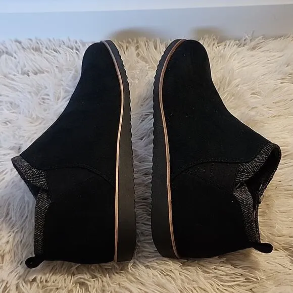 Life Stride Zion Sneaker Faux Suede Boots Womens 8.5