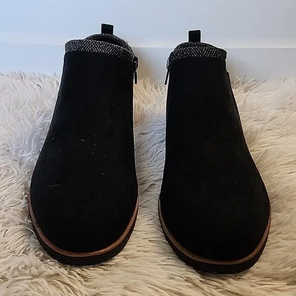 Life Stride Zion Sneaker Faux Suede Boots Womens 8.5