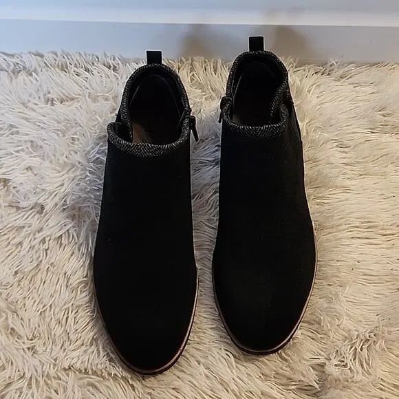 Life Stride Zion Sneaker Faux Suede Boots Womens 8.5