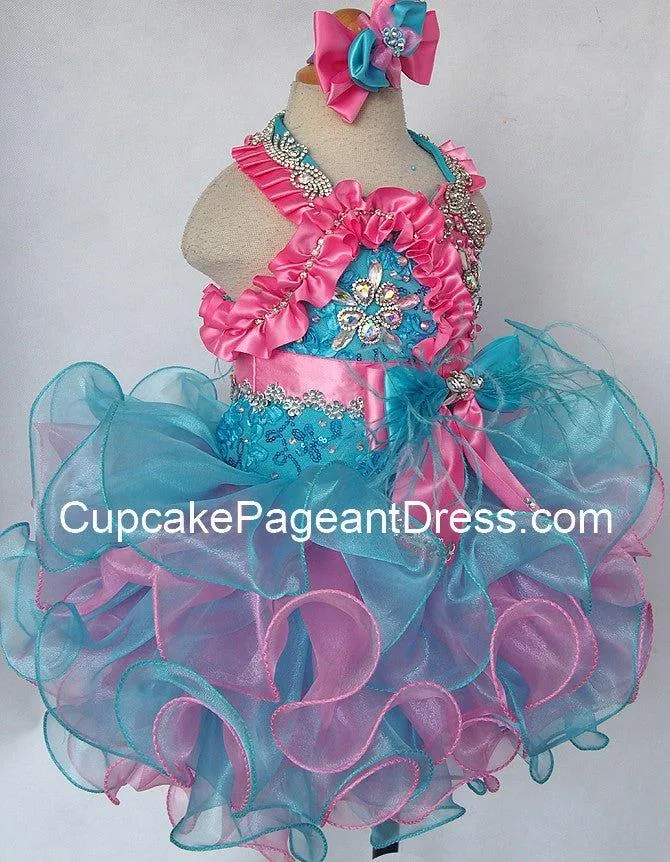 Little Girls/Infant/toddler/baby/children/kids Girl's Pageant Dress size 1~7