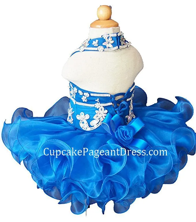 Little Girls/Toddler/Baby Girl Glitz Cupcake Pageant Dress
