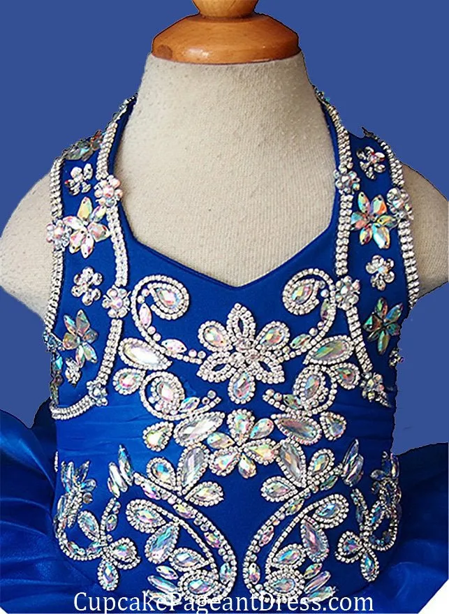 Little Girls/Toddler/Baby Girl Glitz Cupcake Pageant Dress