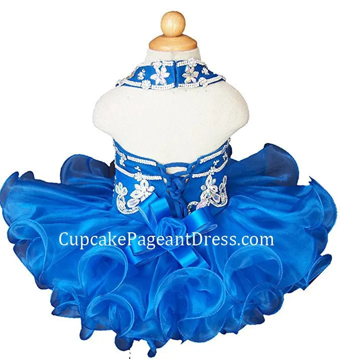 Little Girls/Toddler/Baby Girl Glitz Cupcake Pageant Dress
