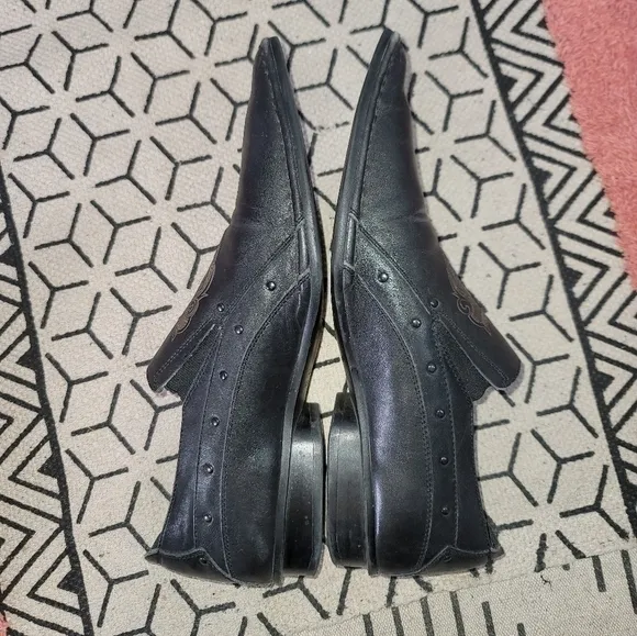 LOUNGE by MARK NASON ENCLAVE LOAFER w CELTIC CROSS LEATHER SZ 9.5