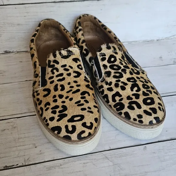 Lucchese Leopard Print Shoes Size 7