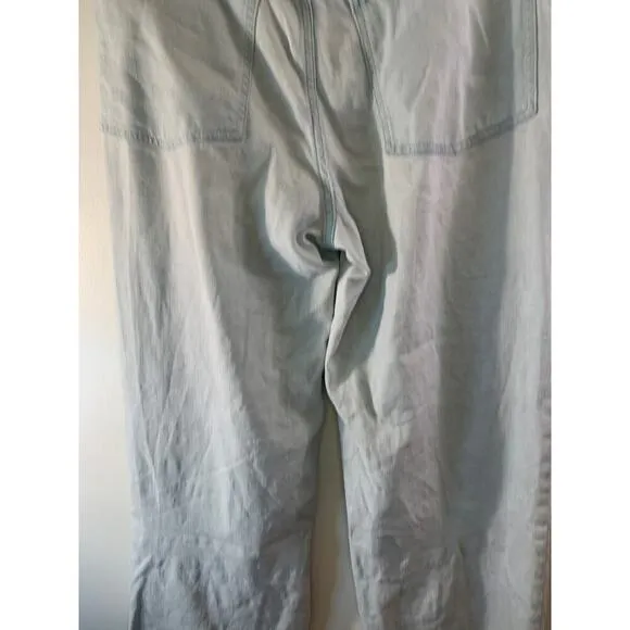 MADEWELL Women’s The Perfect Vintage Wide Leg Crop Jeans / Size: 30