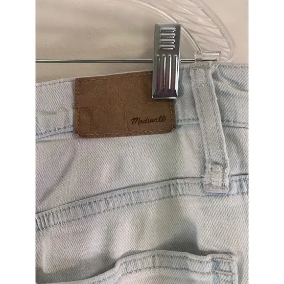 MADEWELL Women’s The Perfect Vintage Wide Leg Crop Jeans / Size: 30