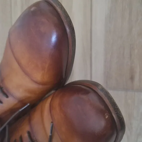 Magnanni Brown Segovia Cap Toe Lace Up Leather Oxfords Sleek Design Shoes 11