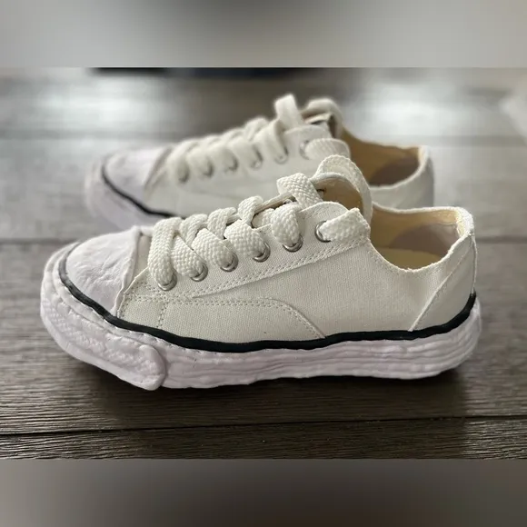 Maison MIHARA YASUHIRO PETERSON23&quot; OG Sole Padded Canvas Low-top Sneaker Size 7