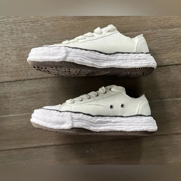 Maison MIHARA YASUHIRO PETERSON23&quot; OG Sole Padded Canvas Low-top Sneaker Size 7