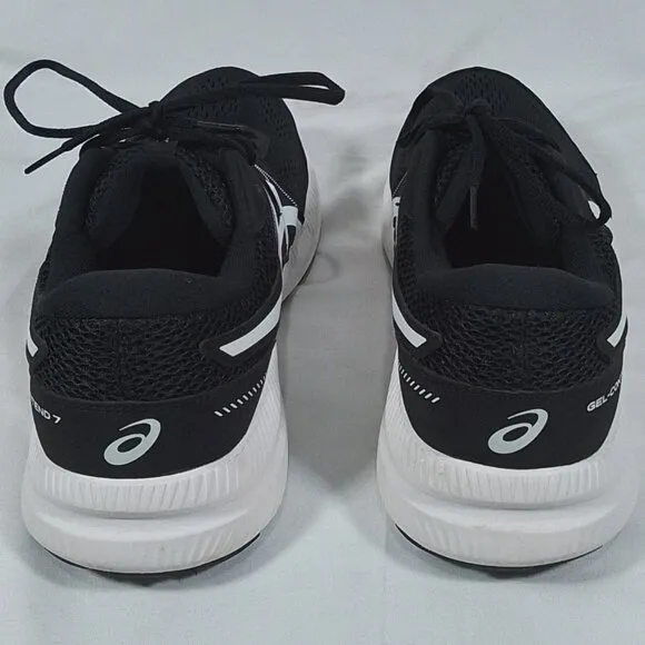 Men's Asics Gel-Contend 7 Running Shoes - Black &amp; White - 12 Extra Wide - NIB