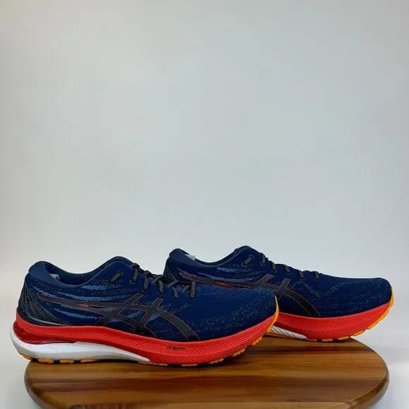 Mens Asics Gel-Kayano 29 Blue Knit Athletic Running Shoes Sneakers Size 15 M GUC