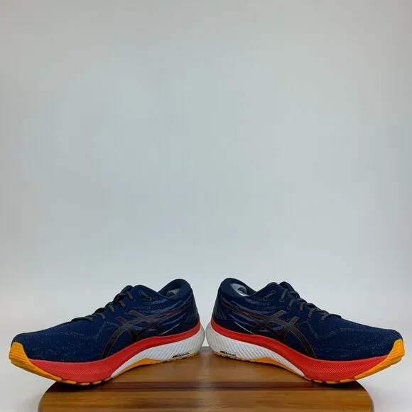 Mens Asics Gel-Kayano 29 Blue Knit Athletic Running Shoes Sneakers Size 15 M GUC