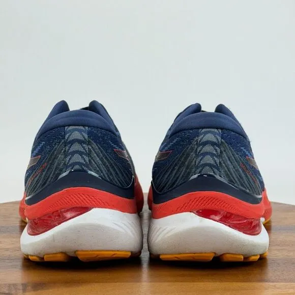 Mens Asics Gel-Kayano 29 Blue Knit Athletic Running Shoes Sneakers Size 15 M GUC