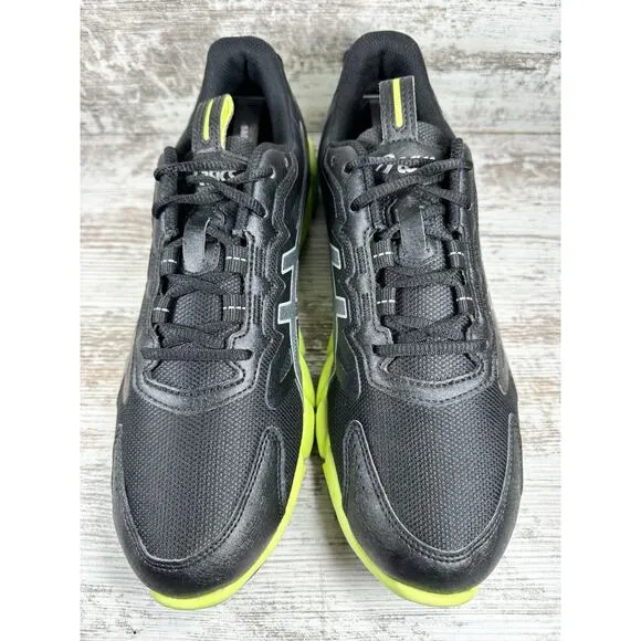 Men's ASICS Gel-Quantum 90 3 Black/Green Running Shoes Sz 9.5 Athletic Gym