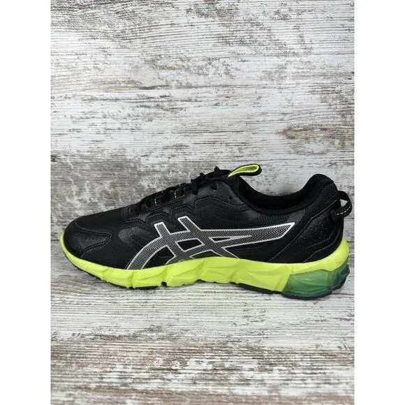 Men's ASICS Gel-Quantum 90 3 Black/Green Running Shoes Sz 9.5 Athletic Gym