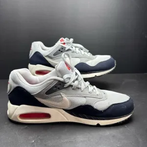 Men's Grey and Navy Sneakers