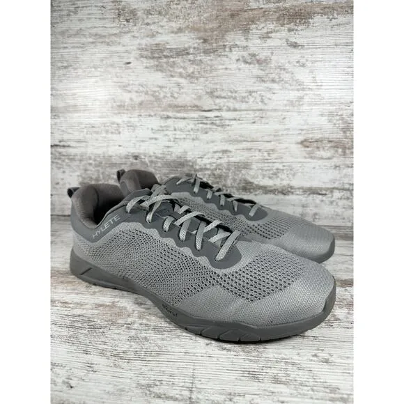 Men's HYLETE Circuit II Gray Training Sneakers Vibram Sole Sz 13 Athletic Gym
