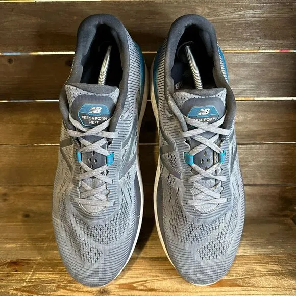 Mens New Balance‎ Fresh Foam More Blue Athletic Running Sneakers Shoes Size 14 D