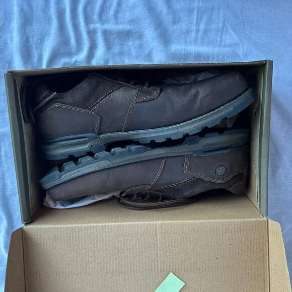 Men's Nunn Bush All Terrain Comfort Phillips Oxford Brown Shoes, Size 12W