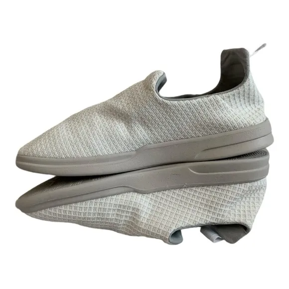 Mens Shoes LUSSO CLOUD Jet Matte White Nomad Waffle Shoes Slip on Shoes