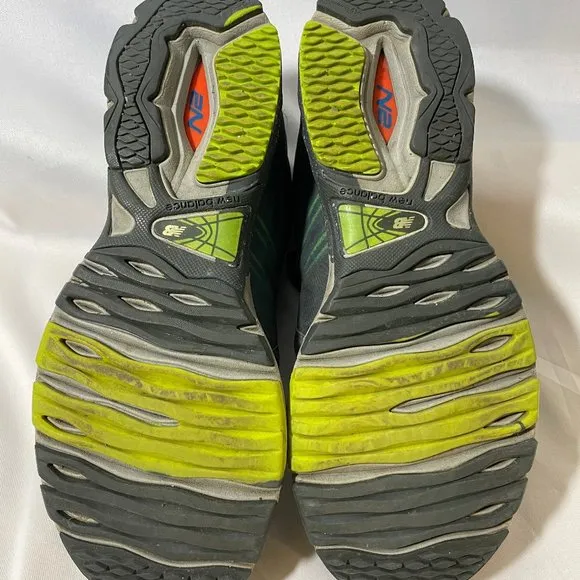 Mens size 10.5 US New Balance 1765 Fantom Fit Grey/Green and Blue Gently…