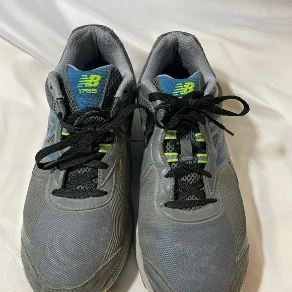 Mens size 10.5 US New Balance 1765 Fantom Fit Grey/Green and Blue Gently…