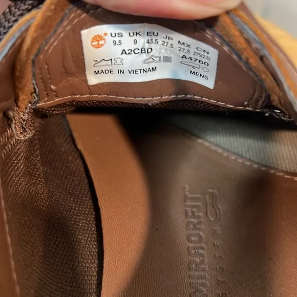 Men's Timberland Mirror fit System shoes