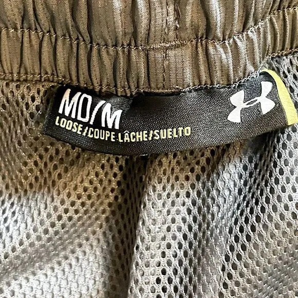 Mens, Under Armour, Grey, Lined, Track Pants. Size Medium.