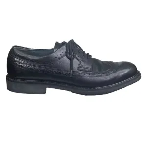 Mephisto Mens Matthew Smooth Black Leather Wing Tip Oxford Size US 10
